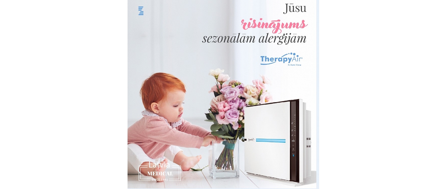 Theraphy Air jūsu risinājums pret sezonālām alerģijām